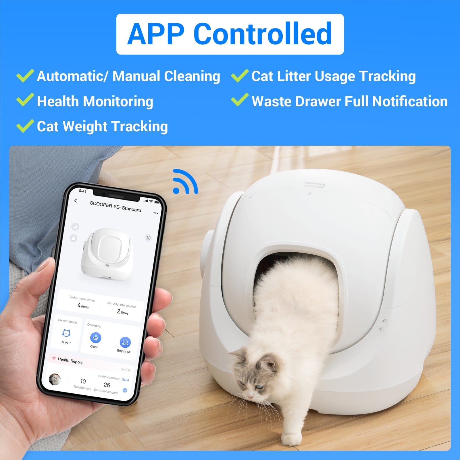 Catlink New Zealand Catlink Scooper SE Litter Box